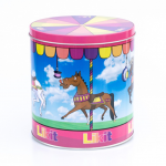 Likit Rainbow Carousel Horse Treat Tin 2