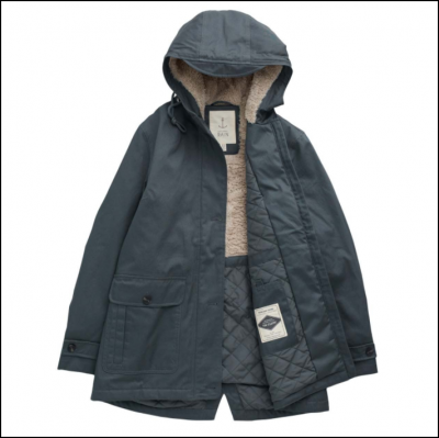 Seasalt Lill Cove Waterproof Coat Nickel 1