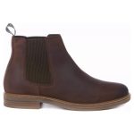Barbour Farsley Chocolate Chelsea Boots