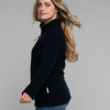 Schoffel Tilton Ladies Qtr Zip Fleece Navy 3