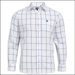 Alan Paine Aylesbury Men's Blue Country Check Shirt 1