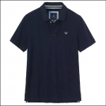 Crew Classic Pique Polo Shirt Navy