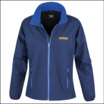 New Holland Ladies Softshell Jacket Dark Navy