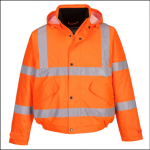 Portwest S463 Hi-Vis Bomber Jacket Orange