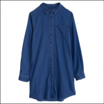 Seasalt Forester Shirt Dark Wash Indigo