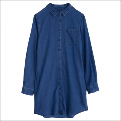 Seasalt Forester Shirt Dark Wash Indigo 1