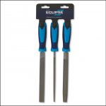 Eclipse Engineer's 3 Piece Second Cut File Set