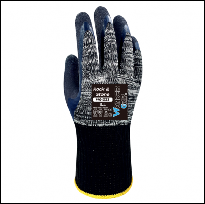 Wonder Grip WG-333 Rock & Stone Special Heavy Work Gloves 1