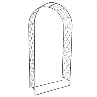 Ascalon Marrakech Garden Arch Structure Umbra Grey 1