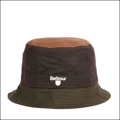 Barbour Alderton Sports Hat Olive-Rustic-Bark 1