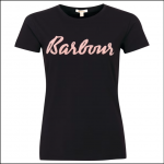 Barbour Rebecca Ladies T-Shirt Black 1