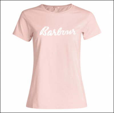 Barbour Rebecca T-Shirt Petal Pink 1