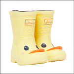 Joules Printed Baby Wellies Yellow Duck