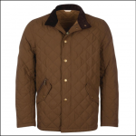 Barbour Shoveler Quilted Jacket Dark Sand