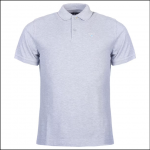 Barbour Sports Polo Shirt Grey Marl 1