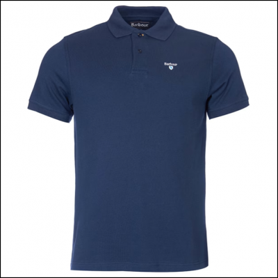 Barbour Sports Polo Shirt New Navy 1