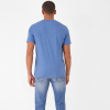 Crew Clothing Classic Crew Neck T-Shirt Provence Blue Marl 2
