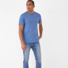 Crew Clothing Classic Crew Neck T-Shirt Provence Blue Marl 3