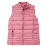 Crew Ladies Lightweight Gilet Wild Rose 1