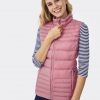 Crew Ladies Lightweight Gilet Wild Rose 2