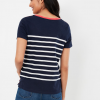 Joules Carley Crew T Shirt French Navy 3