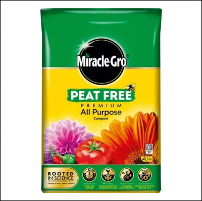 Miracle Gro Peat Free Premium All Purpose Compost 40L 1