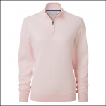 Schoffel Polperro Pima Qtr Zip Blush