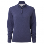 Schoffel Polperro Pima 1/4 Zip French Navy