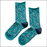 Seasalt Women's Arty Socks Leaf Sprig Wreckage 1