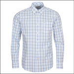 Barbour Bradwell Tailored Shirt Blue Check 1