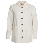 Barbour Lyndale Ladies Overshirt Ecru