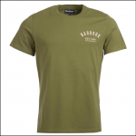 Barbour Men’s Preppy T-Shirt Burnt Olive