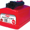 CarPlan 5L Plastic Fuel Can LEADED PETROL