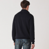 Crew Classic Men's Half Zip Knit Jumper Navy Blue 3