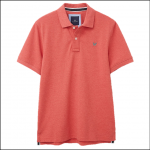 Crew Classic Pique Polo Shirt Deep Coral Marl