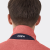 Crew Classic Pique Polo Shirt Deep Coral Marl 2