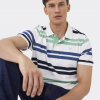 Crew Worthing Striped Jersey Polo White-Dusty Jade-Denim Marl 3