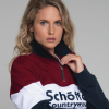 Schoffel Unisex Exeter Heritage Qtr Zip Rugby Shirt Bordeaux 2