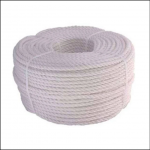 6mm White Polypropylene Rope Coil 220M