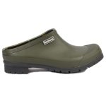 Barbour Quinn Ladies Welly Clogs Olive