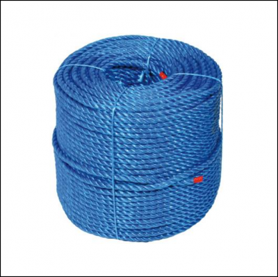 Blue Polypropylene Rope Coil 220M (Assorted Widths)