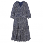 Crew Clothing Ladies Nellie Dress Blue Daisy Print 1