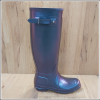 Hunter Women's Nebula Tall Wellington Boots Stornoway Blue 3
