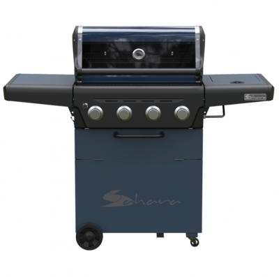 Sahara X450 4+1 Burner Cabinet Gas BBQ Smoky Teal