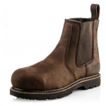 Buckler Buckbootz Chocolate Leather Safety Dealer Boot