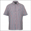 Champion Doncaster Men's Country Check Short Sleeve Shirt Blue 3