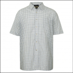 Champion Tattersall Men’s Short Sleeve Shirt Blue