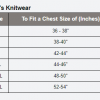 Schoffel Mens Knitwear Size Guide