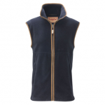 Schoffle Oakham Fleece Gilet Navy 1