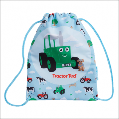 Tractor Ted Drawstring Activity Bag 1